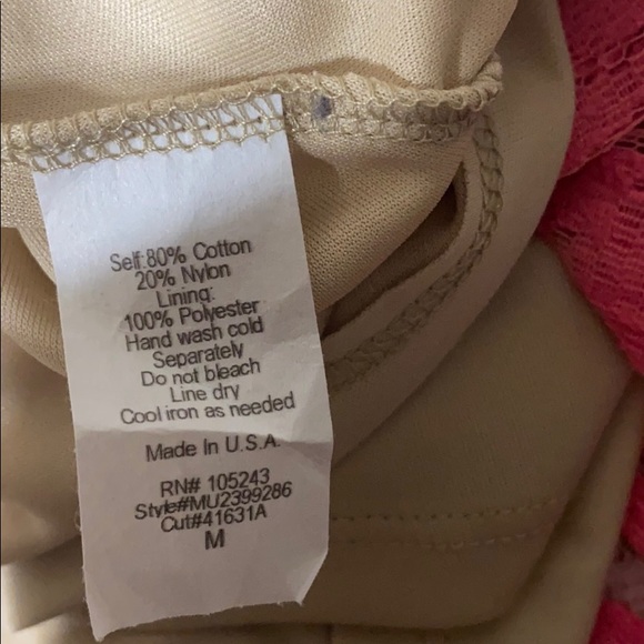 BOBEAU Romantic Pink Lace Dress - Picture 5 of 5